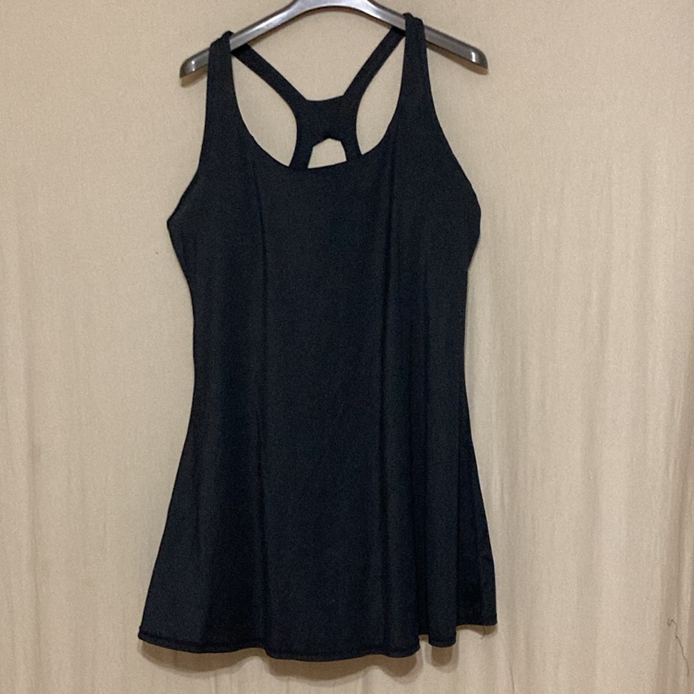 Racer back tennis dress with bike short lining Size 3X